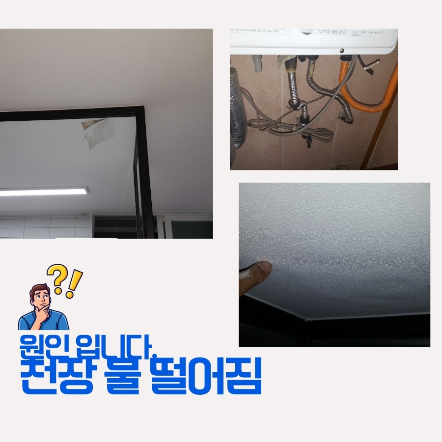 정왕동누수탐지 주방 하부 물샘 검사 과정 사진 3